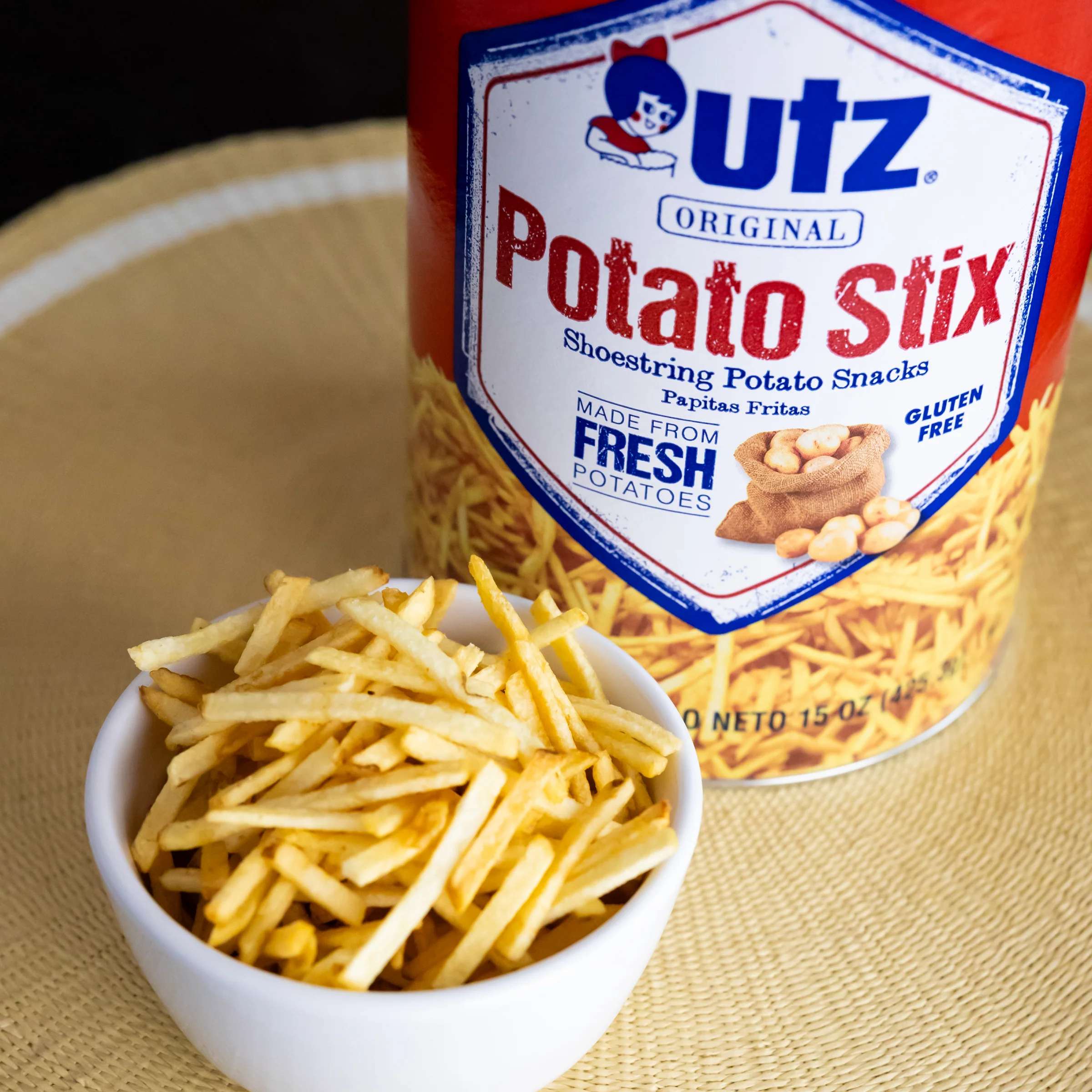 Utz Original Potato Stix, Multipack, 15 oz, 3 Count - Image 4