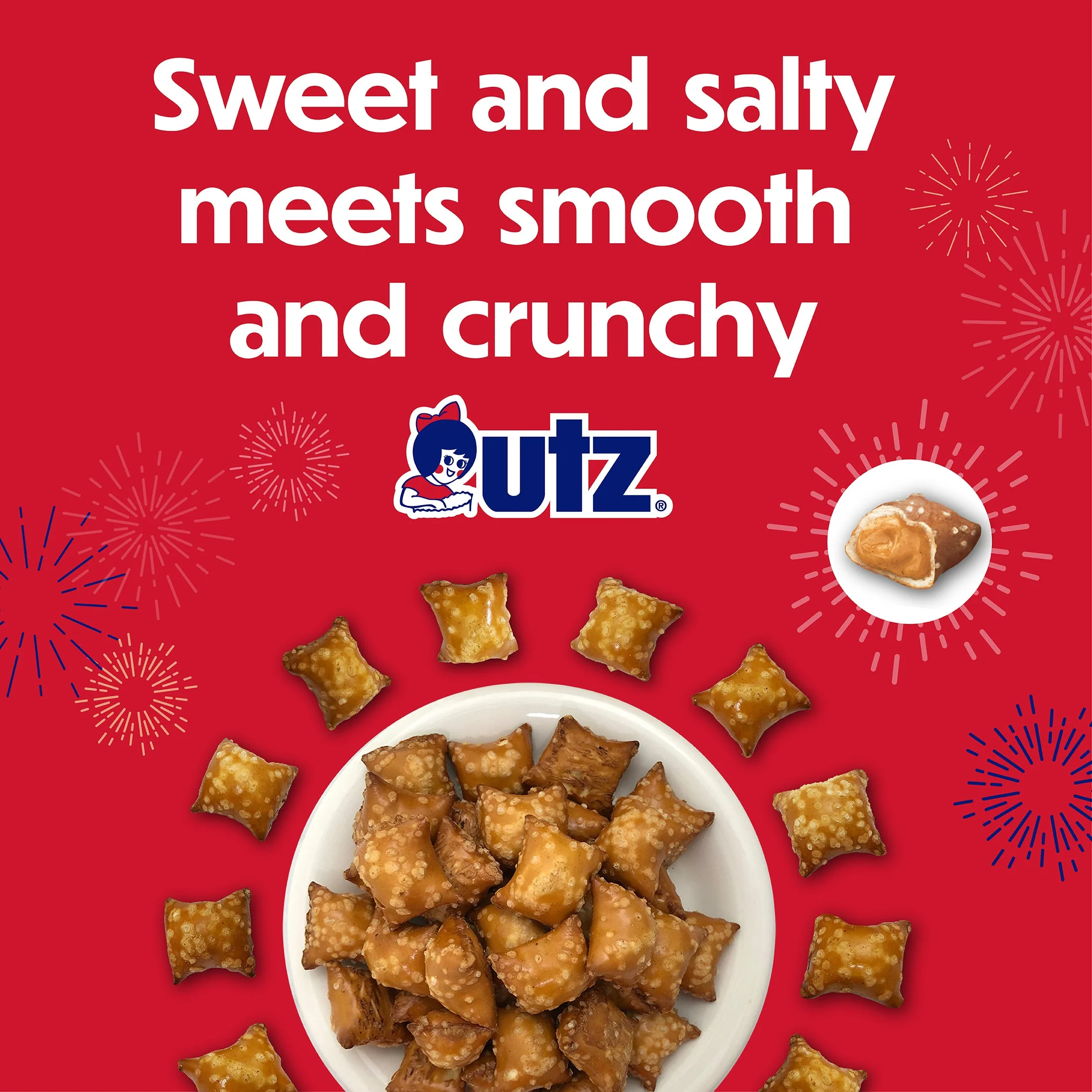 Utz Peanut Butter Filled Pretzel Bites - Image 3