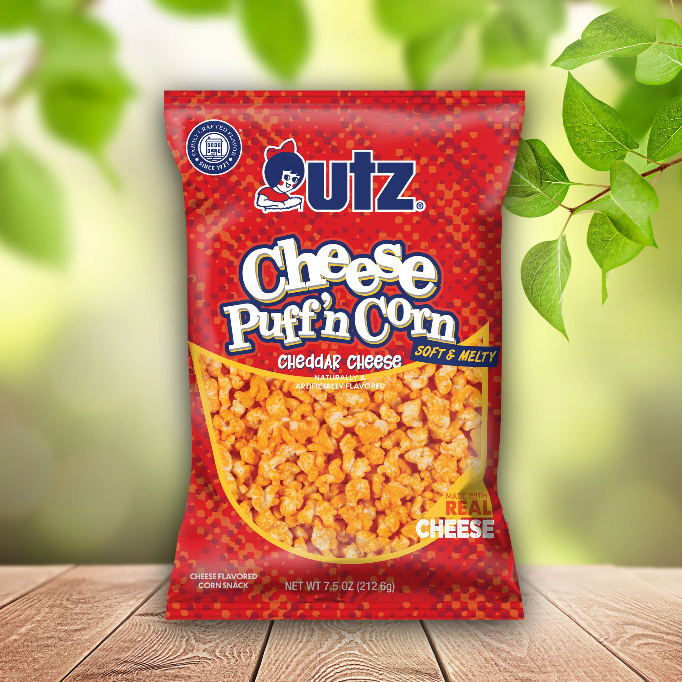 Utz Puff'n Corn Cheddar Cheese - Image 4