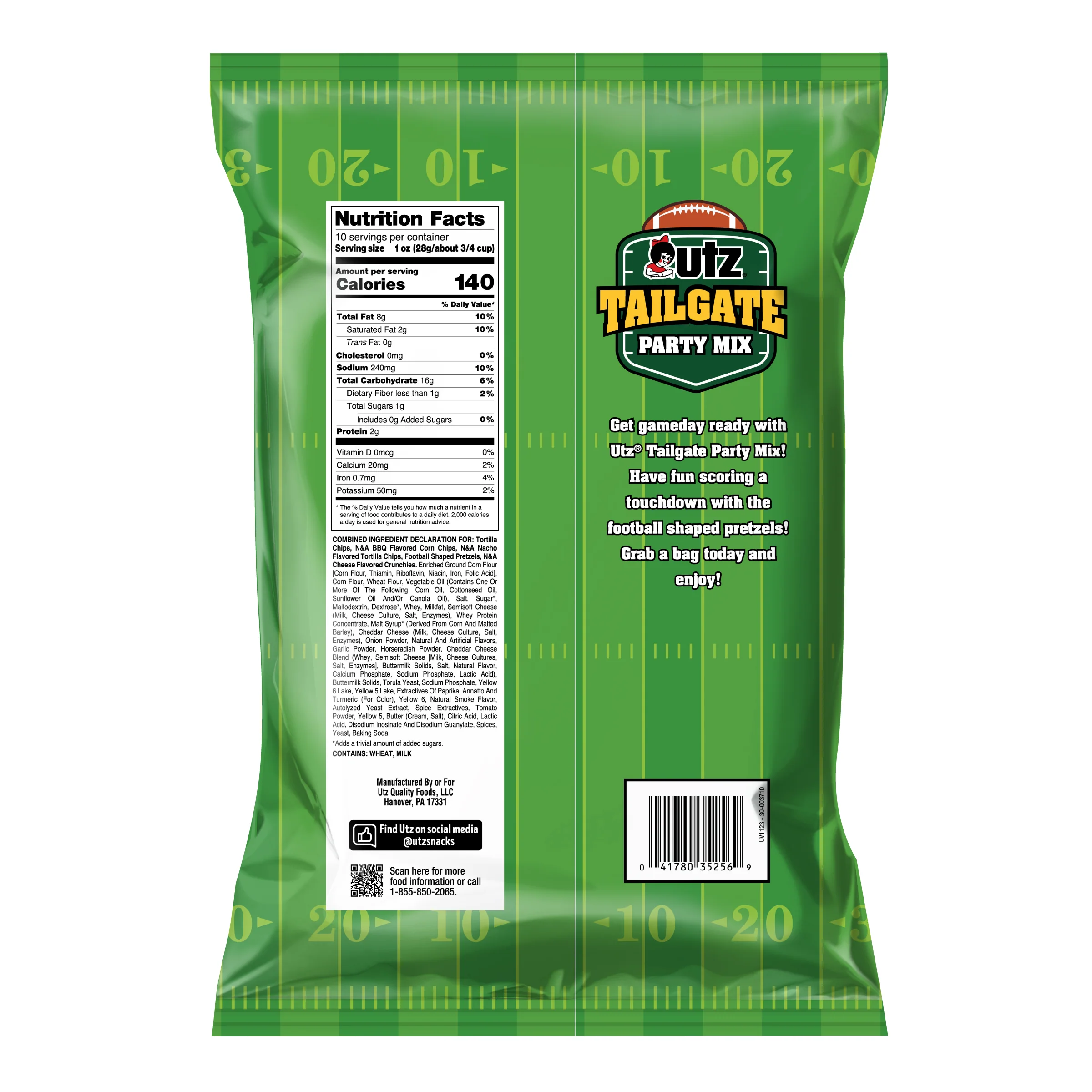 Utz Tailgate Mix – Game Day Football Snack Party Mix - Image 4