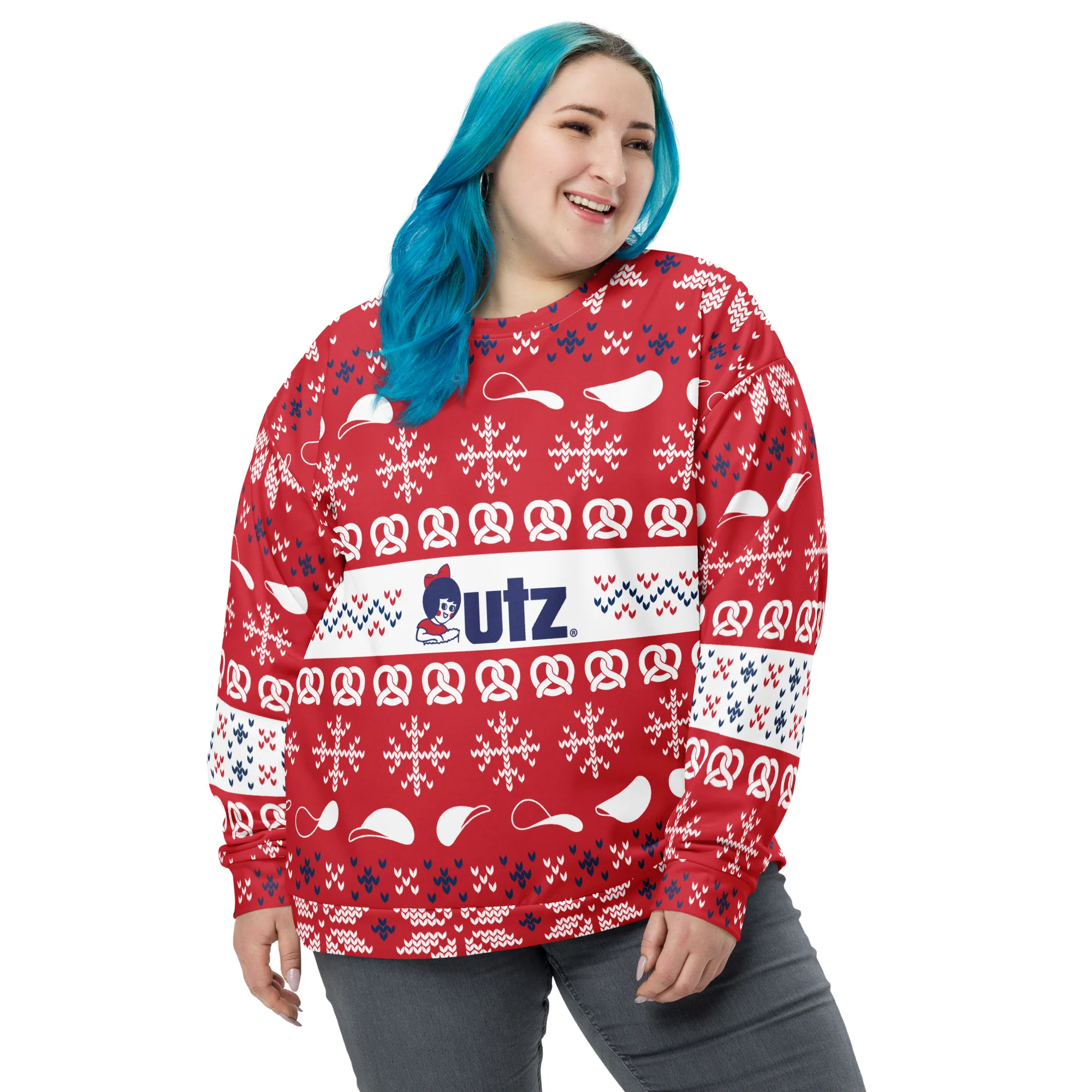 Utz Ugly Holiday Sweatshirt - Original - Image 3