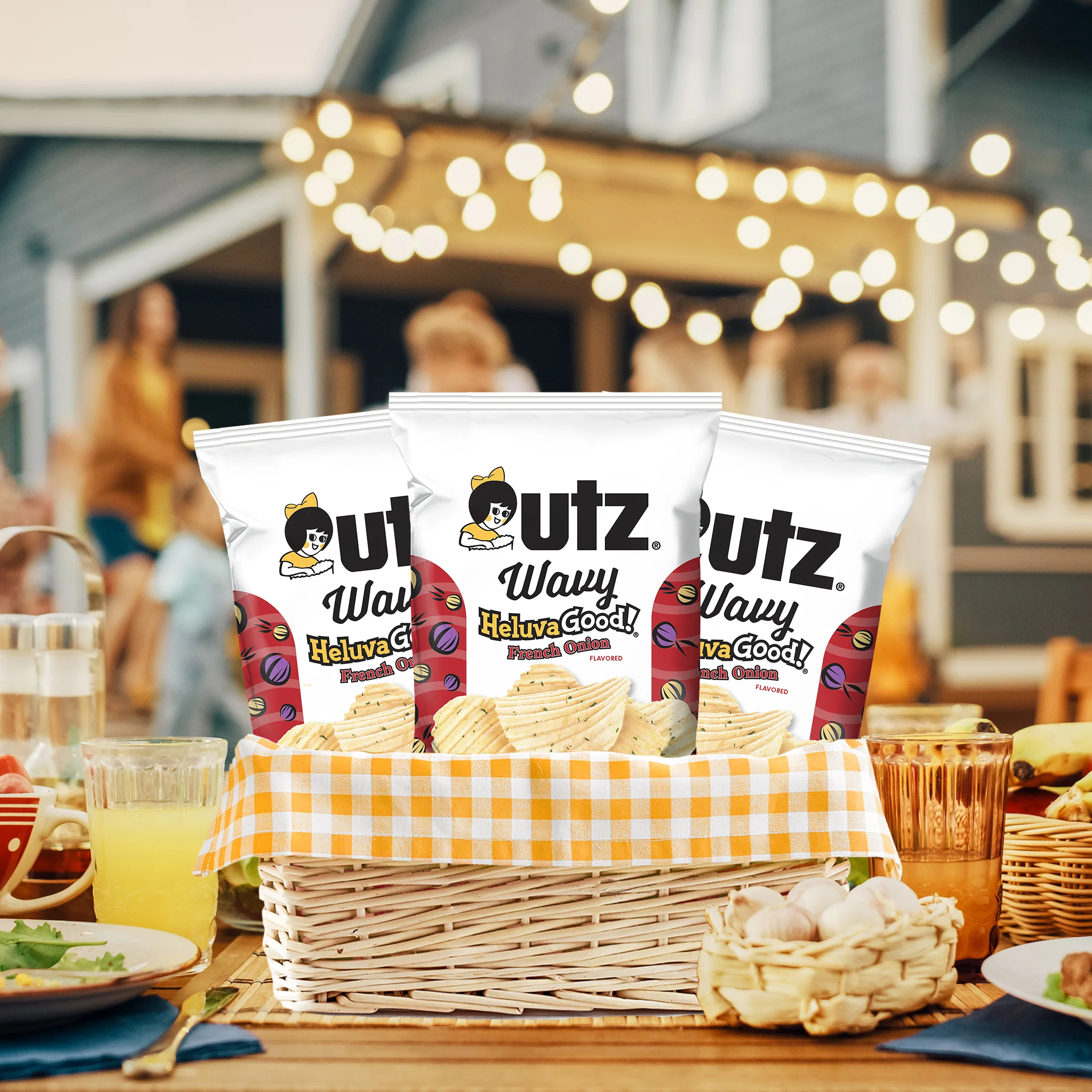 Utz Wavy Heluva Good French Onion Potato Chips - Image 8