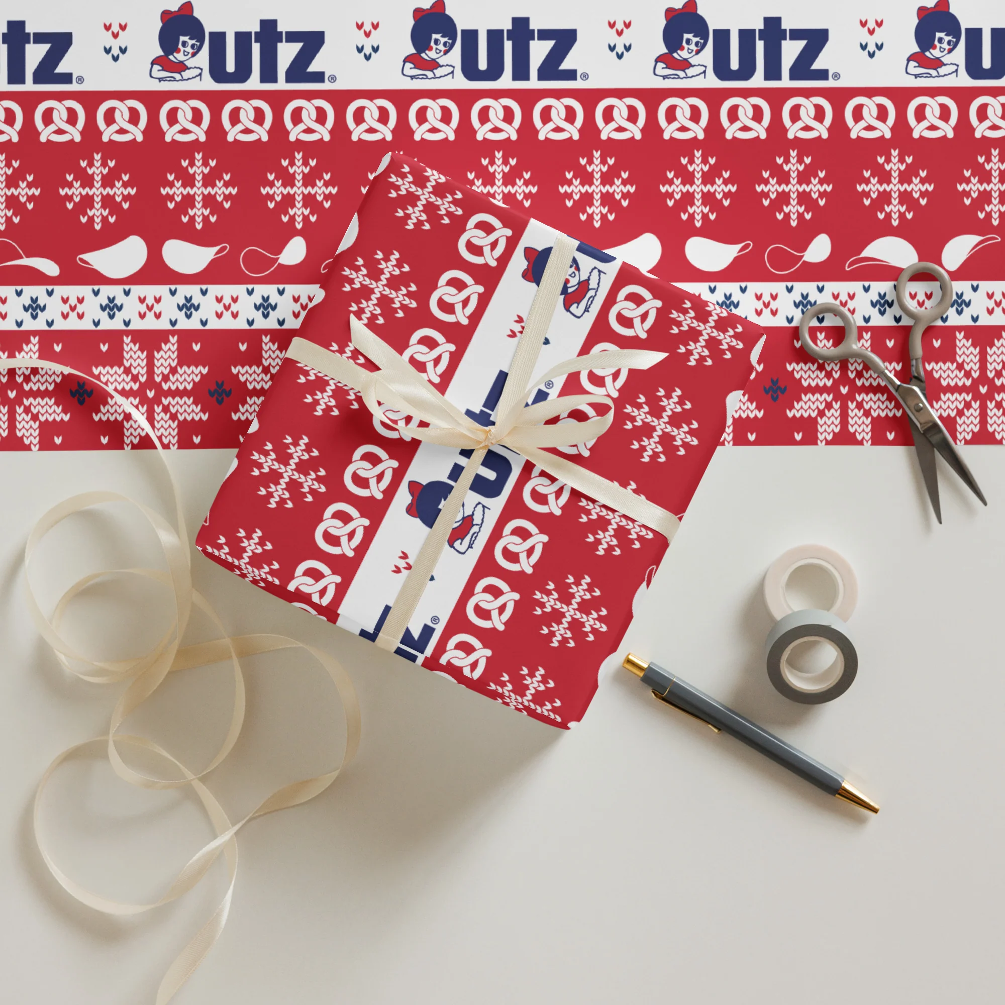 Utz Wrapping Paper Sheets - Original - Image 2
