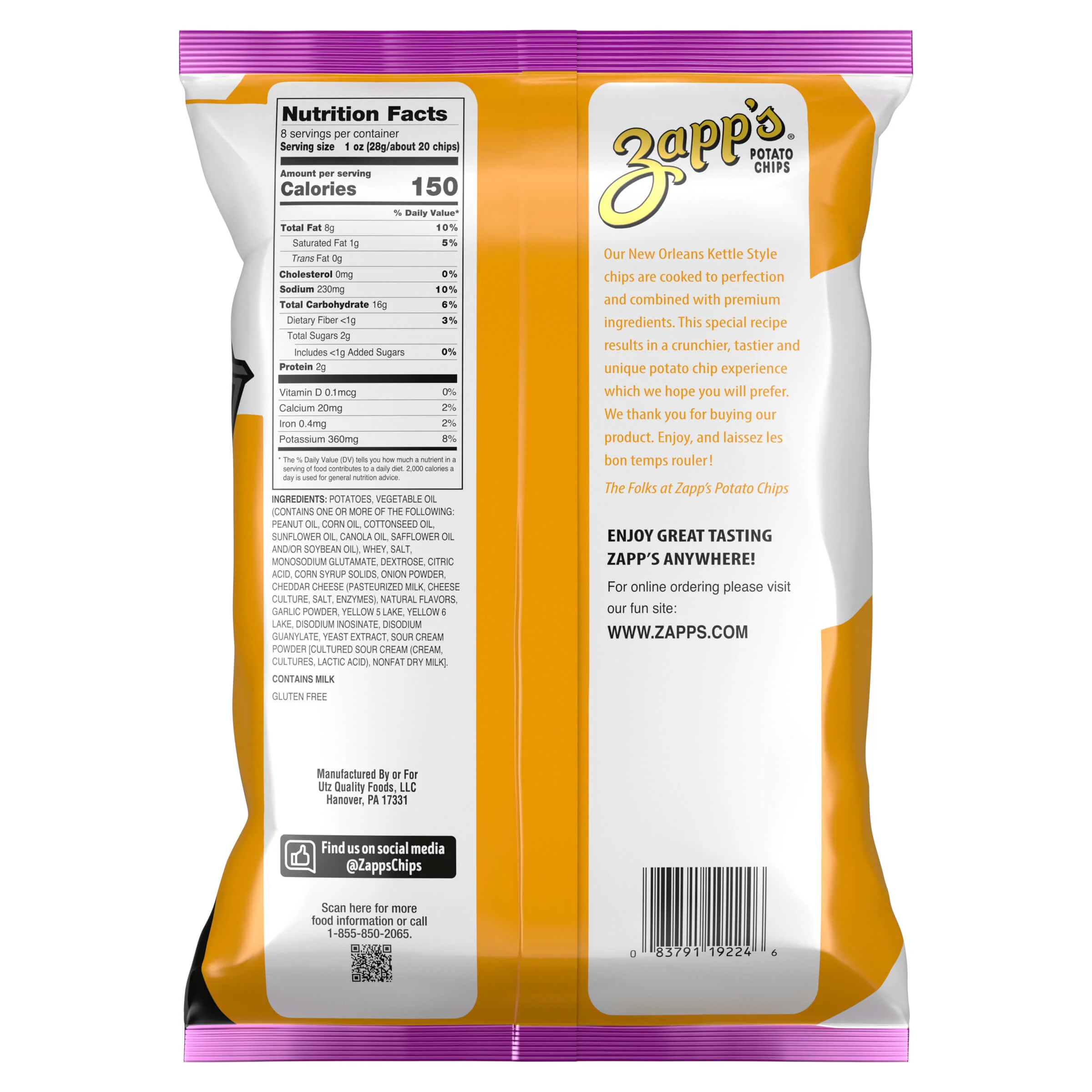 Zapp’s Big Cheezy Kettle Chips - Image 7