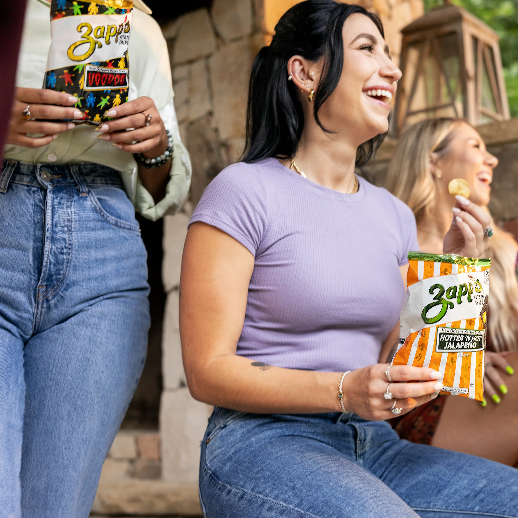 Zapp’s New Orleans Kettle-Style Potato Chips Variety Pack (1.5 oz Bags, 25 Count) - Image 3