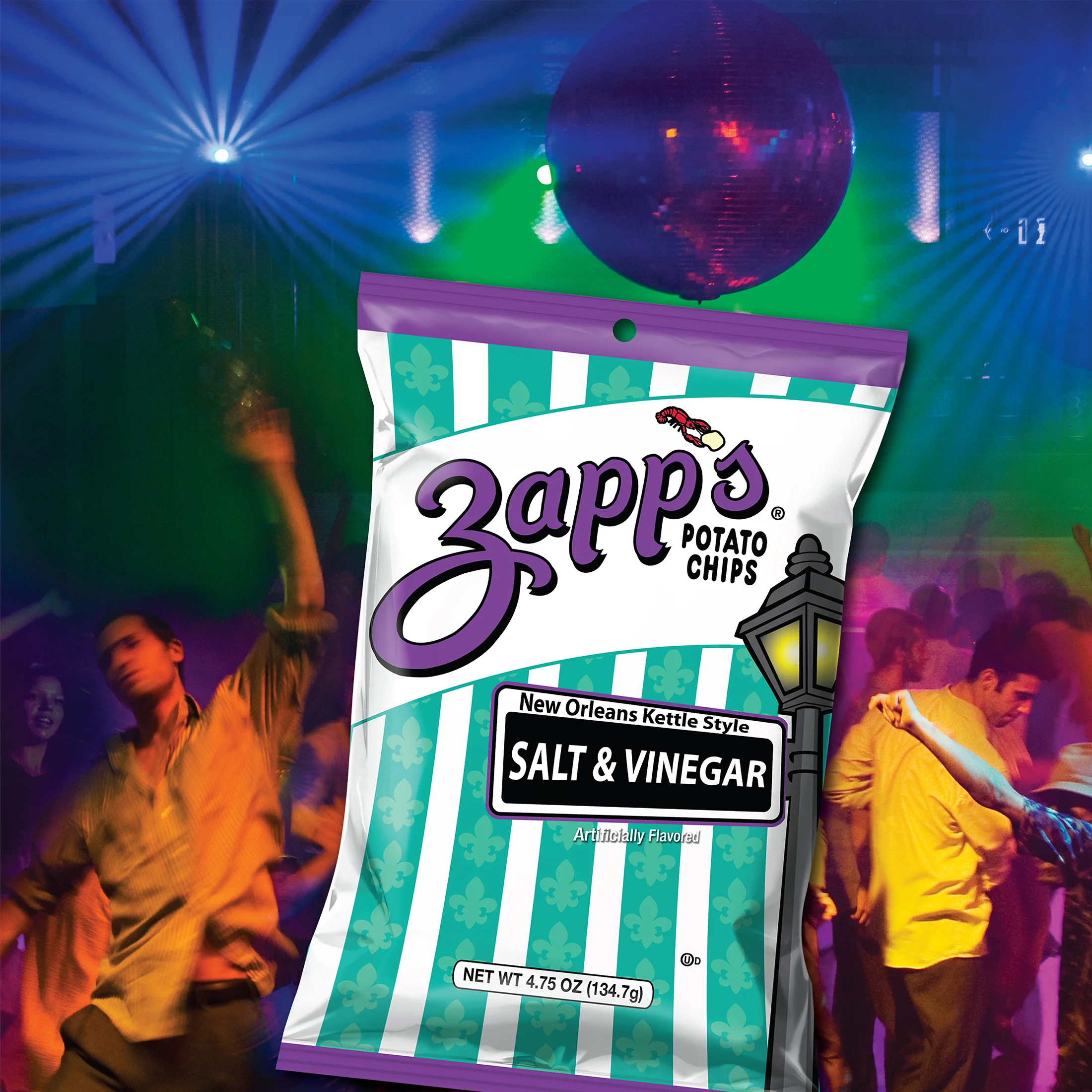 Zapp's Kettle Potato Chips Salt & Vinegar - Image 6