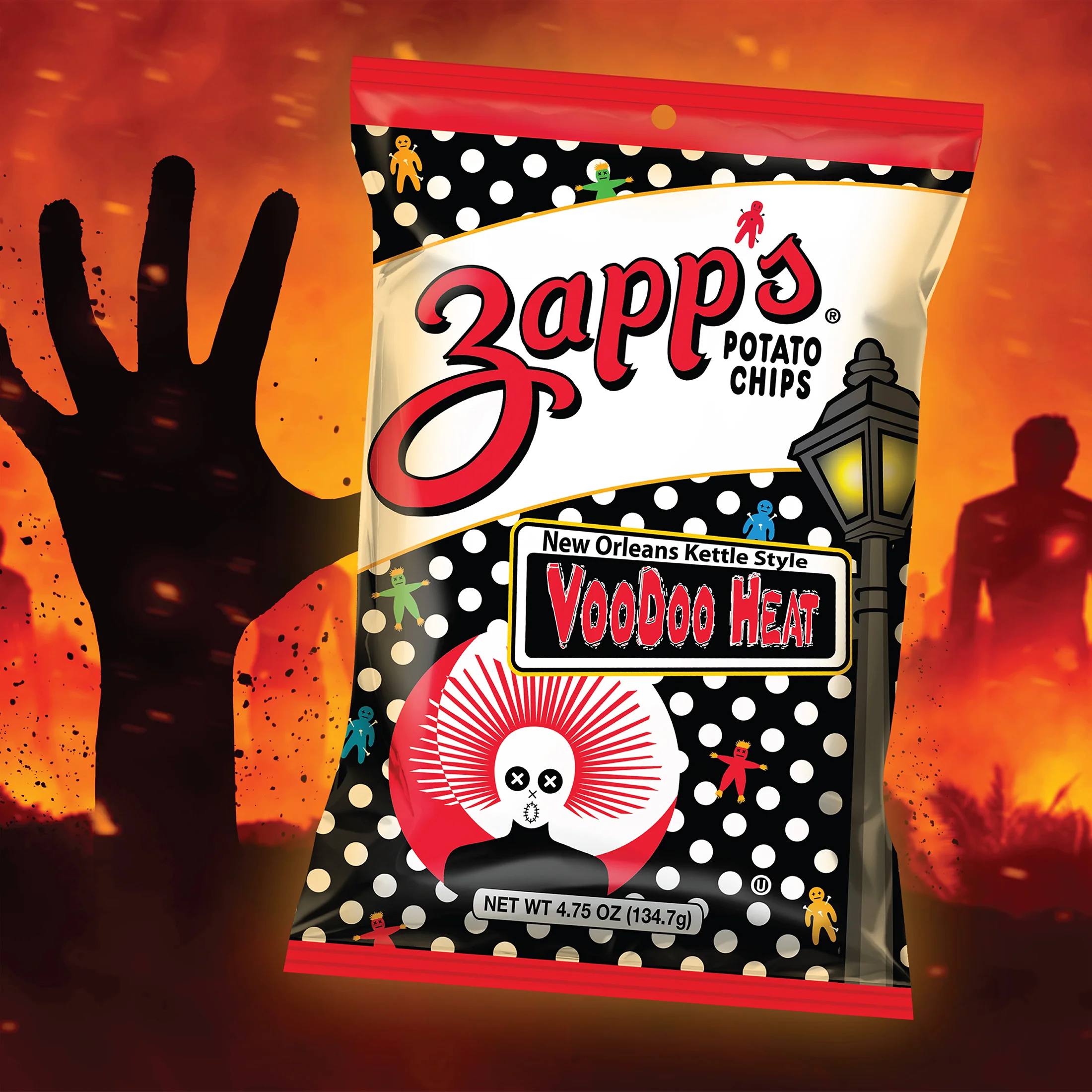 Zapp's Kettle Potato Chips Voodoo Heat - Image 4